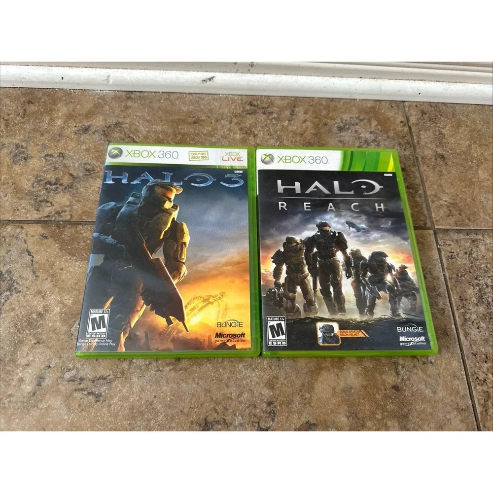 Lot 2 Games Xbox 360: Halo 3, Halo Reach